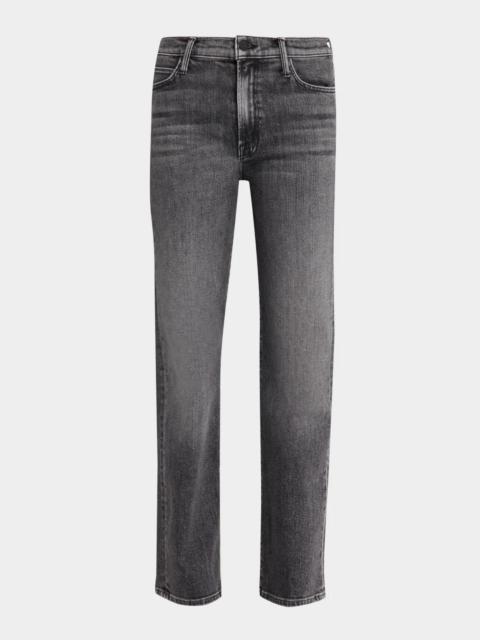 MOTHER The Kick It Straight-Leg Jeans