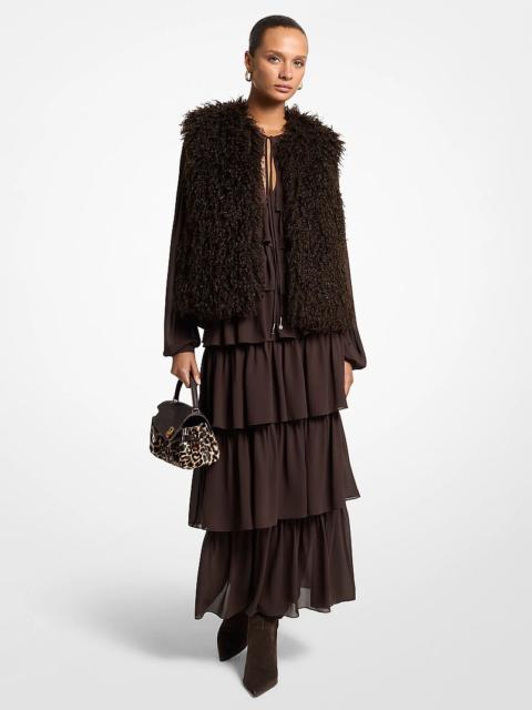 MICHAEL KORS Faux Shearling Vest