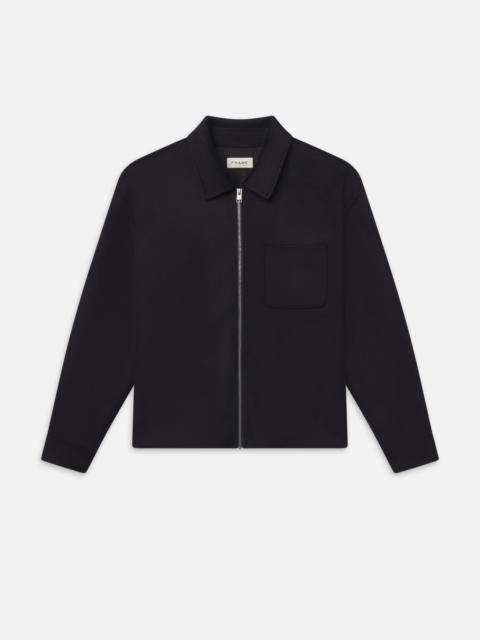 FRAME Double Face Zip Shirt Jacket