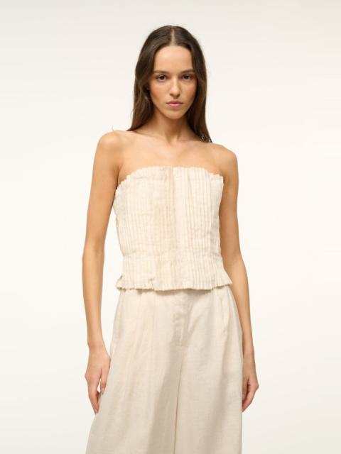 STAUD STAUD PARMA TOP NATURAL