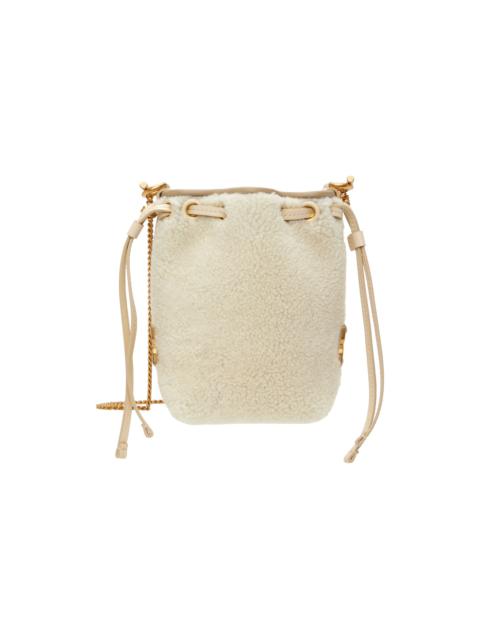 Chloé Off-White Marcie Micro Bucket Bag