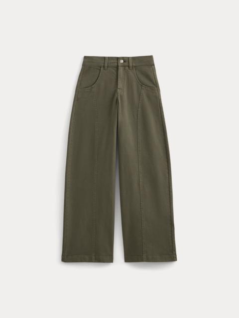 EVERLANE UTILITY SEAMED WIDE-LEG PANT