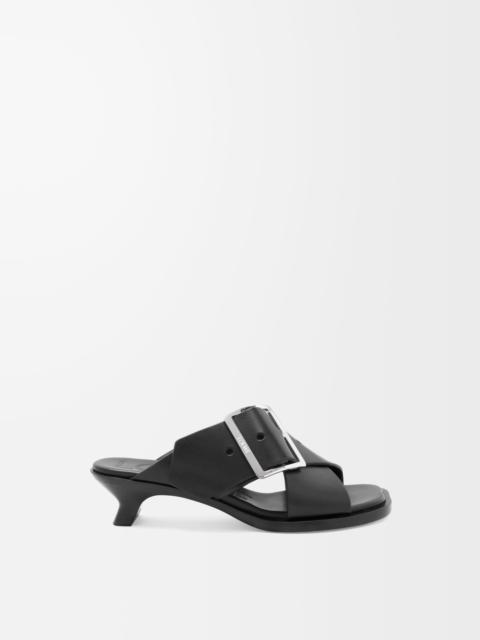 Loewe Petal Belt sandal in vegetable-tanned calfskin