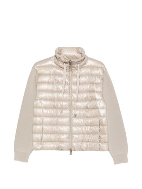 Herno quilted zip jacket