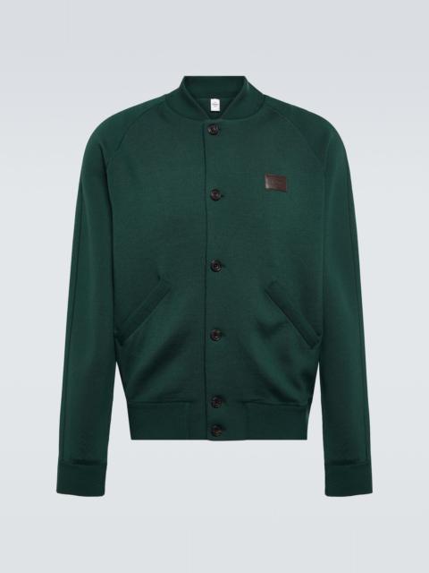 Scritto wool-blend varsity jacket