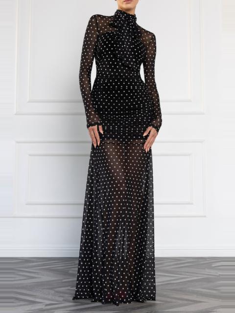 Black Halo Scarlett Gown