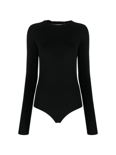 open-back long-sleeved bodysuit