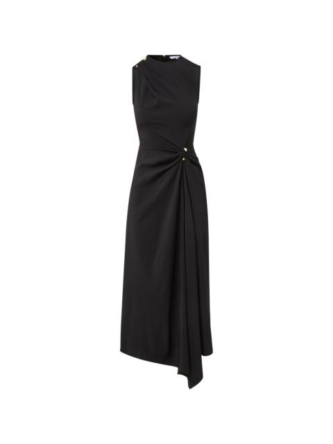 VERONICA BEARD FREJA BROOCH MIDI DRESS
