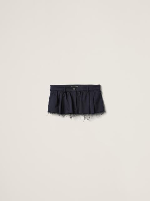 Miu Miu Chino miniskirt