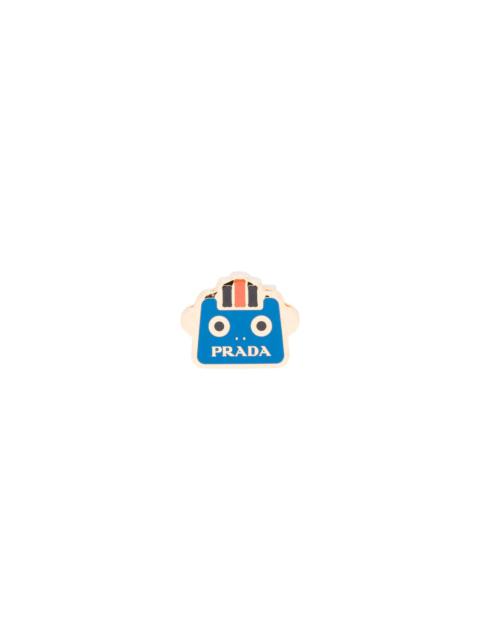Prada My Character sliding metal symbol