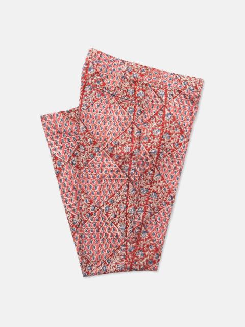 J. PRESS BATIK PRINT MADRAS TROUSER - TRIM FIT