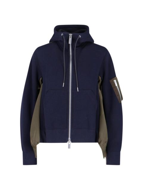 sacai ZIP SWEATSHIRT