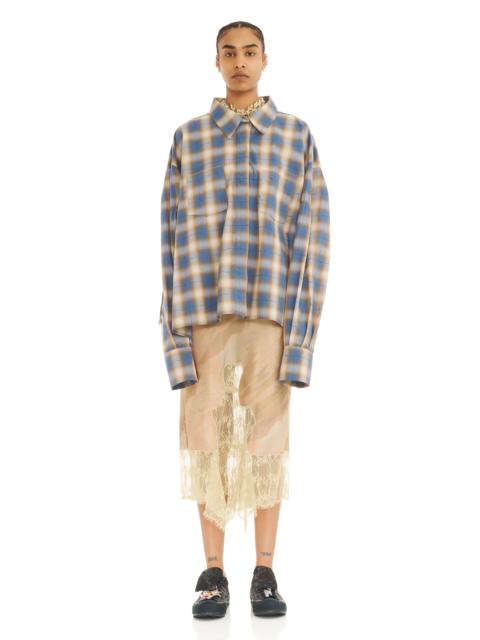 Collina Strada COUNTRY PLAID CHASON SCRUNCH SHIRT