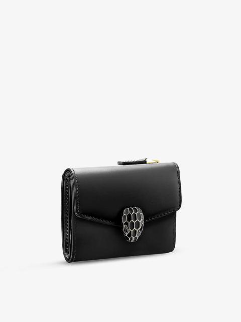 BVLGARI Serpenti Forever compact card holder