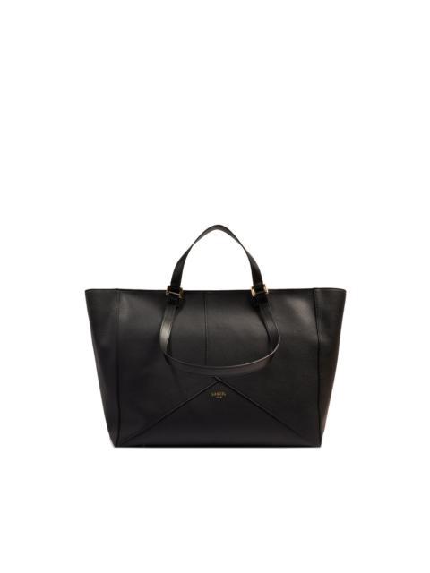 LANCEL Envelope leather tote bag