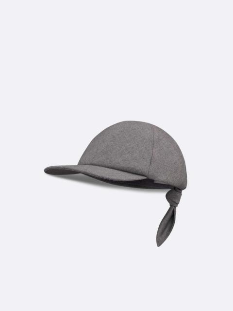 Dior Baseball Cap with Tie