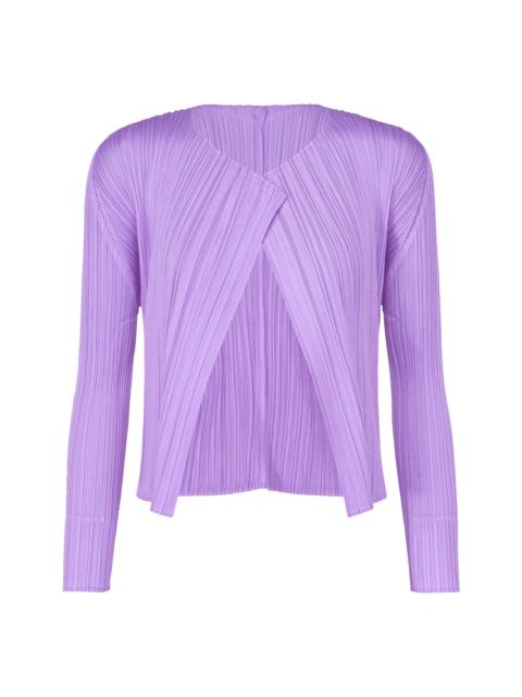 Pleats Please Issey Miyake MONTHLY COLORS : JULY CARDIGAN