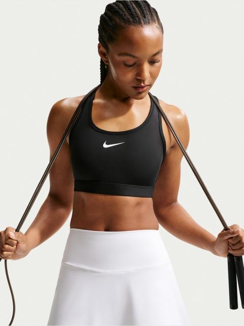 Nike Nike Swoosh 중간 지원 여성 패딩 스포츠 브래지어