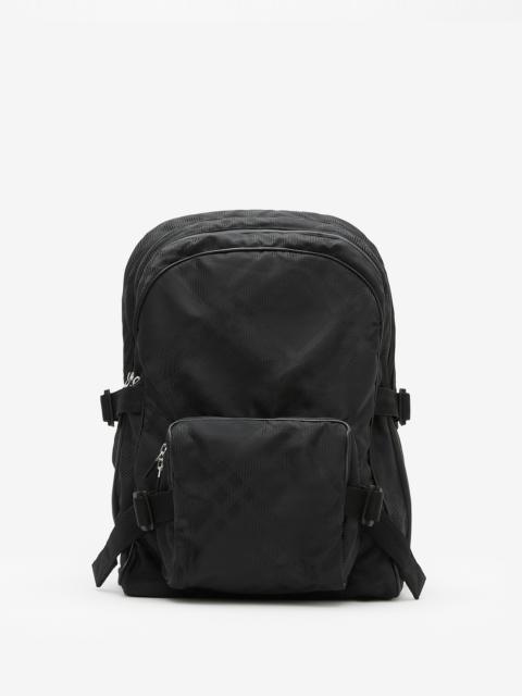 Burberry Check Jacquard Backpack