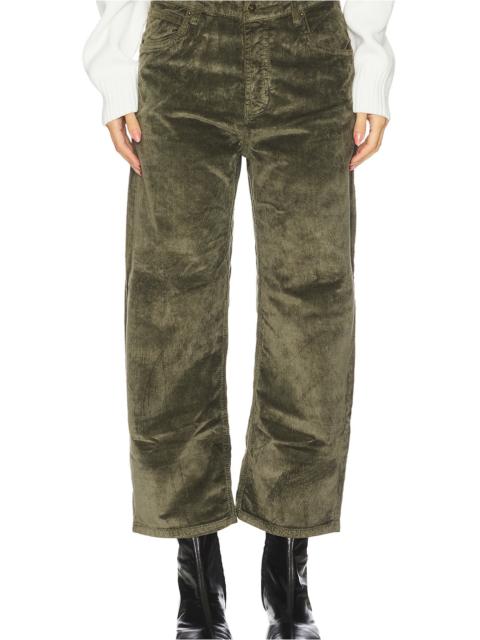 FREE PEOPLE x We The Free Deep Trance Cord Pant In Keepsake Clover