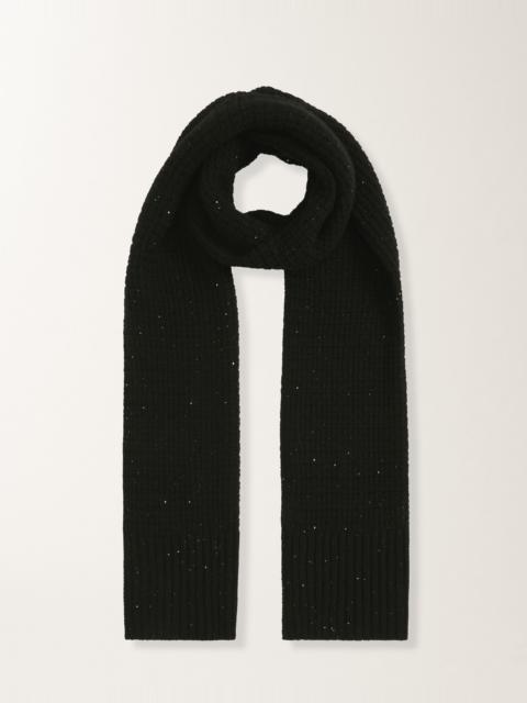 FABIANA FILIPPI Wool and silk scarf with sequins