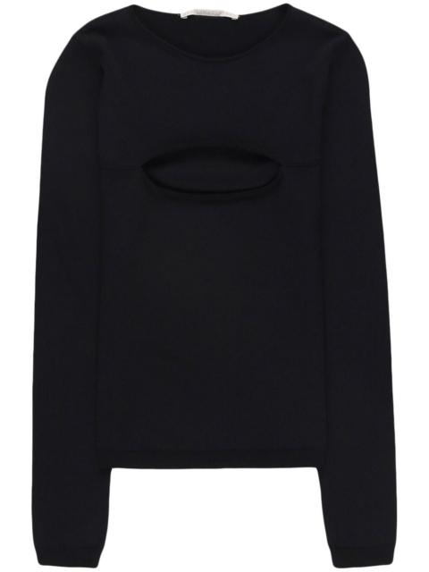 Stella McCartney cut-out detail knit top