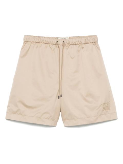 FENDI Logo-patch Shorts