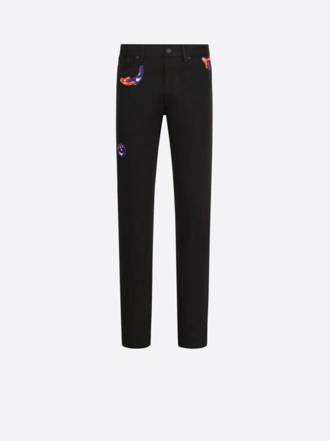 Dior DIOR AND KENNY SCHARF Slim-Fit Jeans