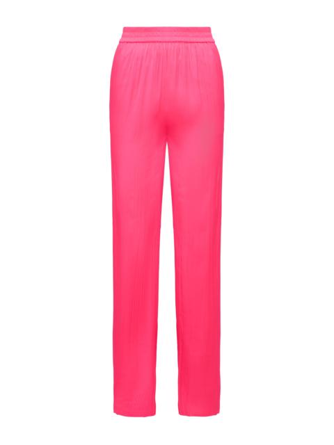 L'AGENCE Lillian Satin Wide-Leg Pant
