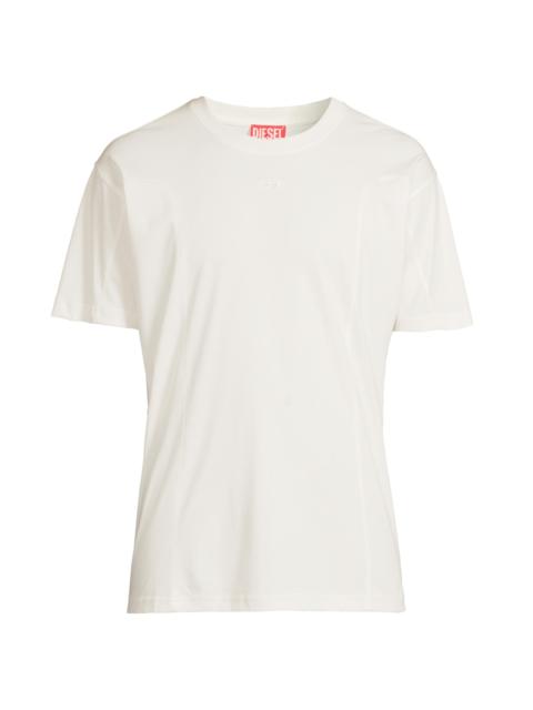 Diesel Men's Norm Cotton Crewneck T-Shirt - White