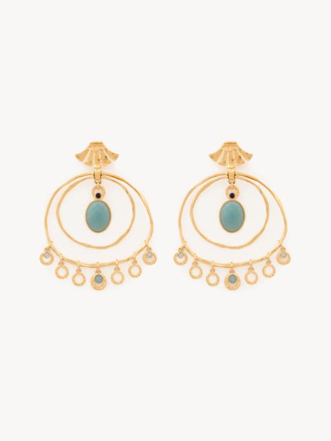 Chloé THE CHLOÉ SUNFLOWER EARRINGS