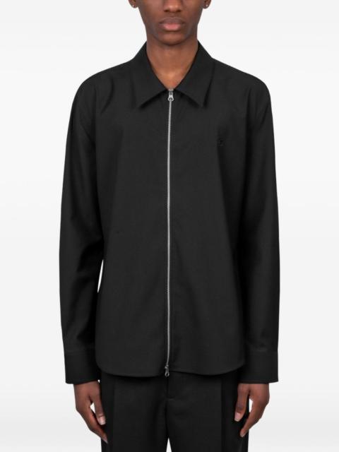 courrèges zipped shirt