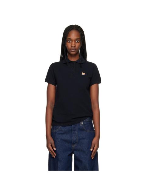 Maison Kitsuné Black Baby Fox Regular Polo