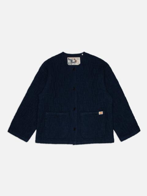 Sandra Jacket Indigo Quilt Blue