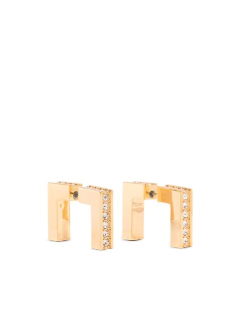 ELISABETTA FRANCHI crystal-embellished earrings