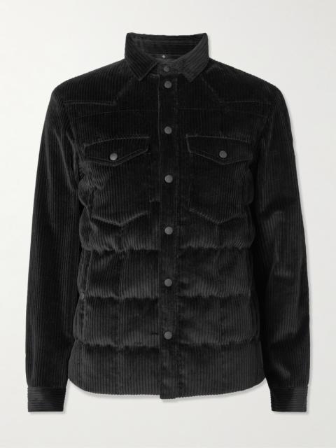 Moncler Grenoble Gelt Cotton-Blend Corduroy Down Ski Jacket