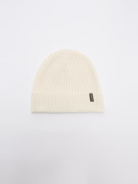 Kanuk Odda Ribbed Beanie in Cream