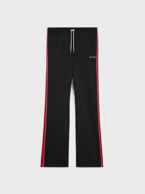 tracksuit pants in double face jersey