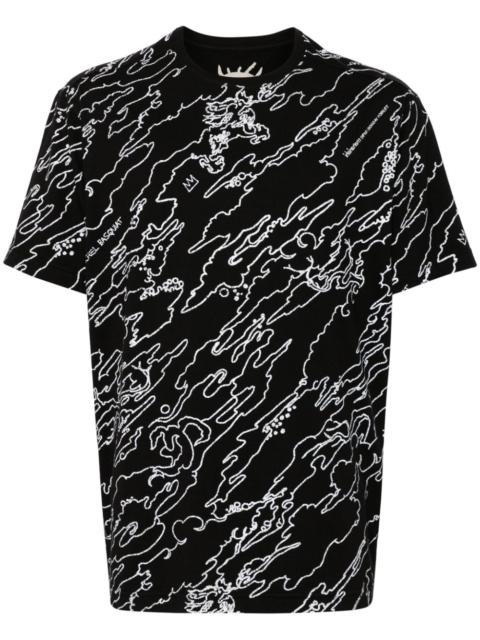 MAHARISHI graphic-print cotton T-shirt