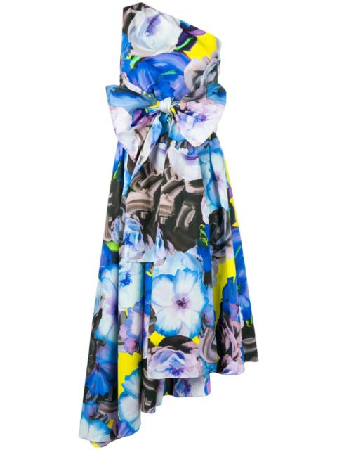 MSGM floral print dress