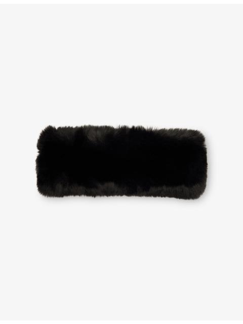 GOLDBERGH Froid Fluffy Faux-Fur Headband