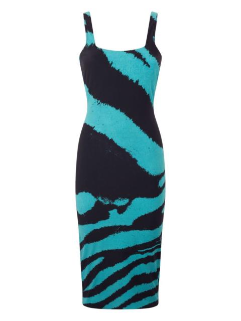 Roberto Cavalli striped dress