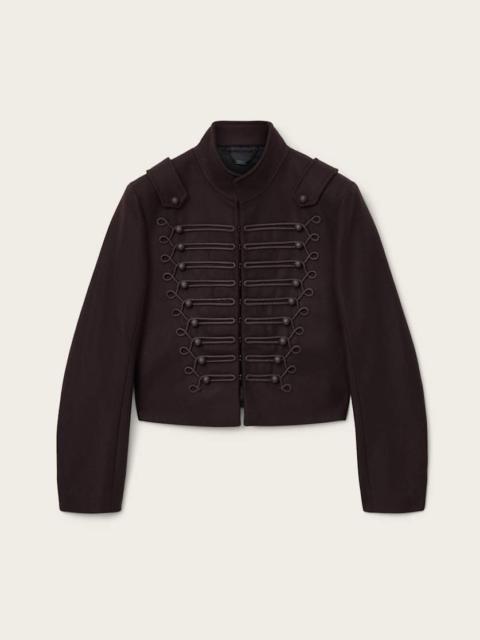 ALLSAINTS RUMMY CROPPED WOOL BLEND JACKET