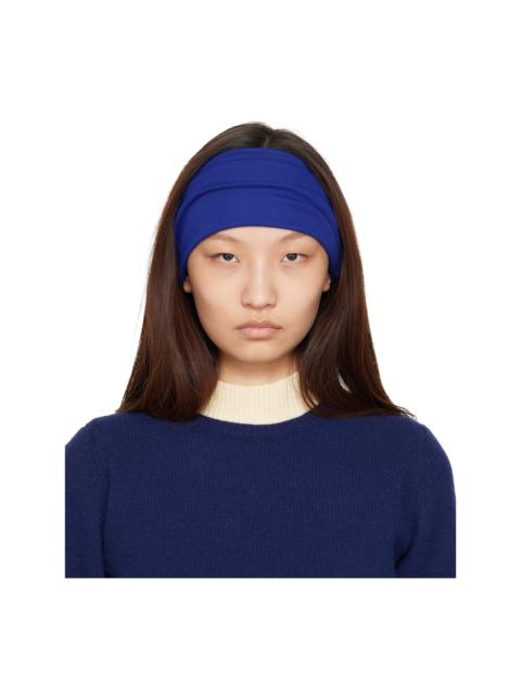 Lanvin Blue Grosgrain Headband