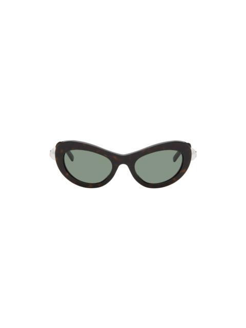 Givenchy Brown 4G Pearl Sunglasses