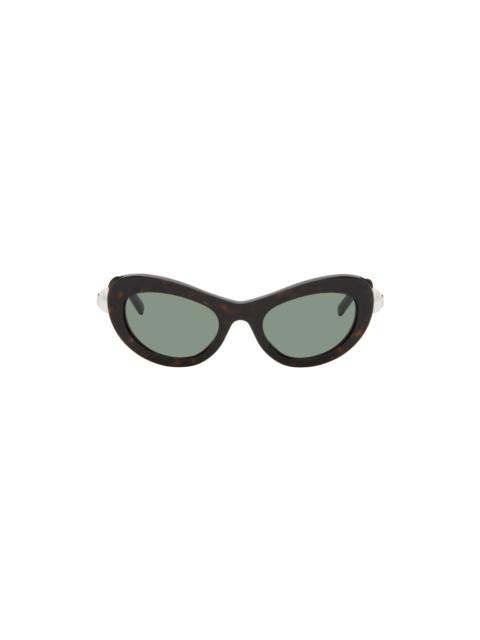 Brown 4G Pearl Sunglasses