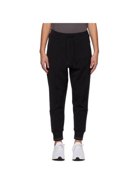 Y-3 Black Relaxed-Fit Lounge Pants