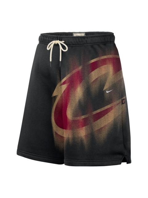Nike Nike Cleveland Cavaliers Standard Issue Fleece Shorts 'Black White' IQ1468-010