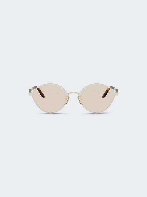 FENDI Ff Diamonds Sunglasses Ivory