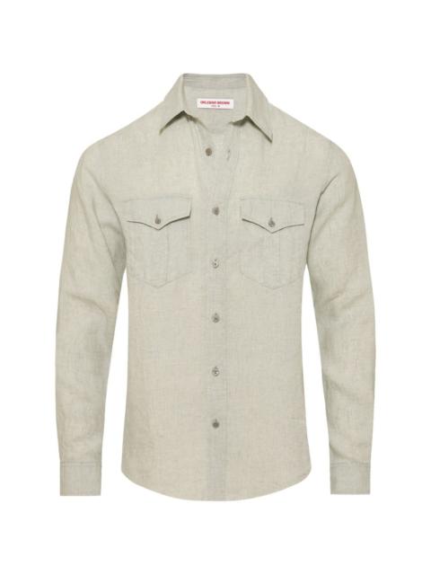 ORLEBAR BROWN Colburn chest-pocket shirt